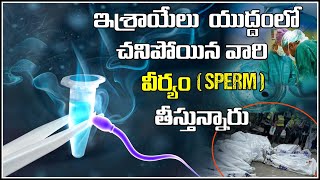 WHY Israel People Demanding SPERM RETRIEVAL యుద్దంలో చనిపోయిన వారి నుండి వీర్యం తీస్తున్నారు ఎందుకు [upl. by Orfield]