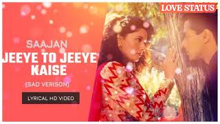 Jeeye to Jeeye kaise  Hindi official song Sanjay Dutt Salman Khan amp Madhuri Dixit 90s Song gana [upl. by Ees]