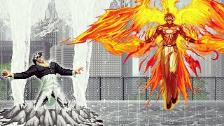 KOF Mugen Orochi Iori QS Vs Phoenix Orochi Team [upl. by Lamb]