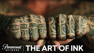 Polynesian Tattoos The Art of Ink Season 2 Digital Exclusive  Paramount Network [upl. by Iruahs]