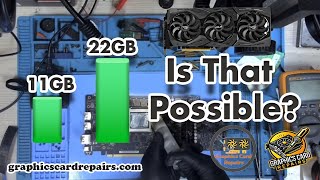 Upgrading Asus RTX 2080 Ti memory from 11GB to 22GB [upl. by Llenyl]