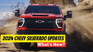 2024 Chevy Silverado Updates  Whats New [upl. by Kwapong]