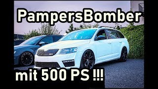 Wolf im Schafspelz  Skoda Octavia VRS mit 500 PS [upl. by Ahtabbat]