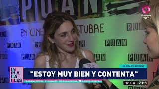 Julieta Zylberberg a punto de ser mamá quotSe va a llamar Floriaquot  Implacables [upl. by Eilata]