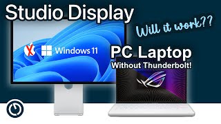 Studio Display with Windows and no Thunderbolt 🤔 [upl. by Vickie]