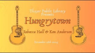 Thayer Library Concert Series ft Hungrytown 111624 [upl. by Marchal555]