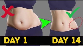 14 days belly fat challenge  fat loss workout at home [upl. by Edlin248]