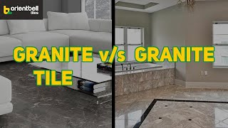 Granite vs Granite Tiles which is better  Orientbell Tiles Expert Talks [upl. by Ivetts]