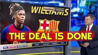 Barcelona is preparing 60 million for the Neco Williams deal and signing the first summer deals [upl. by Earahc]