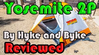 Hyke and Byke Yosemite 2P Backpacking Tent  Reviewed [upl. by Ellesig709]