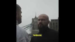 Johnny Fisher amp Alen Babic Face Off By Tower Bridge 😤 [upl. by Yrrot]