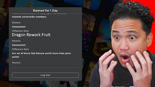 OMG i got banned on blox fruits [upl. by Alael]