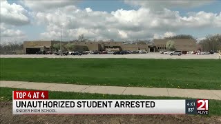 FWCS Minor arrested after sneaking into Snider fighting student on Tuesday [upl. by Sanborne]