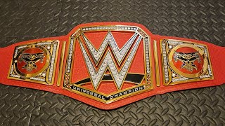 WWE Red Universal Championship Replica Belt Review [upl. by Lewie]