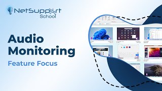 NetSupport School Feature Focus  Audio Monitoring [upl. by Kenleigh882]