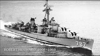 19661969 Video Footage from Navy Destroyer Ship  Robert Heyward [upl. by Mauldon395]