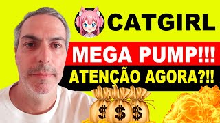 CATGIRL COIN HOJE ATENÇÃO BIG PUMP MOVIMENTAÇÃO DE FORTE ALTA [upl. by Ahsil]