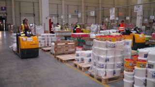 Vocollect Voice Applied in Distribution of Cosmetics at TingTong Logistics DC [upl. by Suitangi]