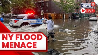 New York Flooding 2023 Today LIVE  New York Flooded By Heavy Rains  New York News Live  N18L [upl. by Ocire]