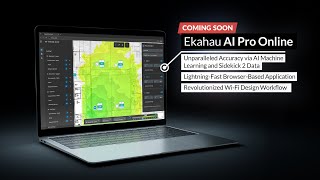 Ekahau AI Pro Online Announcement  Ekahau Webinar [upl. by Sadnak]