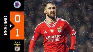 Rangers vs SL Benfica 01 Extended Highlights  UEFA Europa League 2024 [upl. by Rancell]