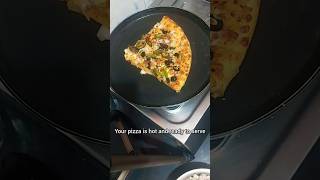 How to reheat PIZZA without MicrowavePIZZA reheat ಮಾಡುವುದು ಹೇಗೆ Microwave ಇಲ್ಲದೆ pizza short [upl. by Anitselec]