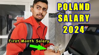 First SALARY of 2024 in POLAND  2024 Ko Pahilo Salary Thapiyo  Gorkhey Vlog 398  Prawesh Upreti [upl. by Asina]