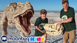 Giant TRex Dinosaur vs Park Rangers  BEST OF TRexRanch  Explore With Me [upl. by Neelac]