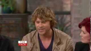 Eric Christian Olsen on The Talk 2011 [upl. by Nioe]