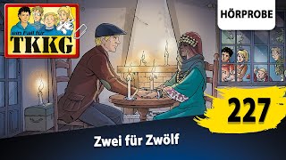 TKKG Folge 227 Zwei für Zwölf  Hörprobe zum Hörspiel [upl. by Swanson641]