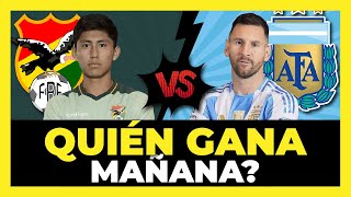 Análisis y Predicción Bolivia vs Argentina  Fecha 10 Eliminatorias Mundial 2026 🇧🇴🇦🇷🏆 [upl. by Genia]