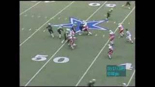 Greg McElroy TD Pass to Corbin Smiter in state ttile game [upl. by Teragram]