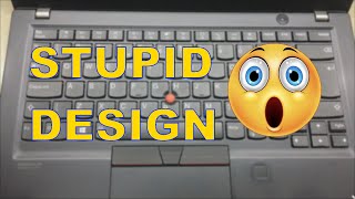 Stupid design Lenovo T440s T14s keyboard replacement [upl. by Alidus395]