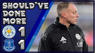 Leaving It Too Late Leicester Everton Postmatch Reaction [upl. by Anitnoc]