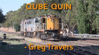 Australian Railways Two Minute QUBE QUIN  short video on 27 January 2023 [upl. by Druci]