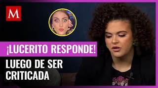 Lucerito Mijares responde a quienes la confunden con un hombre [upl. by Alekram]