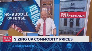 Companies that dont lower their prices will lose business says Jim Cramer [upl. by Ruperto399]