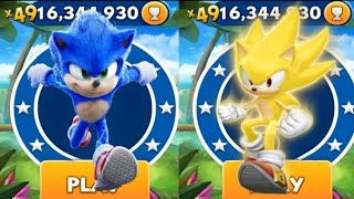 Sonic Dash  All Sonic Prime Characters Boscage Maze Sonic vs Tails Nine vs Rusty Rose vs Pomni [upl. by Gorey]