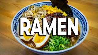 Schnelles Ramen Rezept  Ramen zu Hause selber machen in knapp 30 Minuten [upl. by Karilla244]