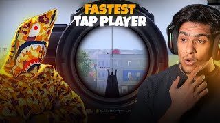 💥GOD of TAP TAP Spray Fragger 4 Finger Claw with HANDCAM in PUBG Mobile [upl. by Aerda]