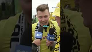 This BVB fan revealed Carras thoughts on the UCLToday crew 😂 [upl. by Oconnor]