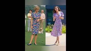 Princess Diana Outfits recreated by Kate Middleton [upl. by Ardyaf783]