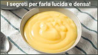 CREMA PASTICCERA Ricette per farcire e decorare torte e dolci [upl. by Caldeira]