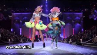 quotNicki Minajquot Performs quotSuper Bassquot Live at Victorias Secret Fashion Show 2011 [upl. by Aihsekal]