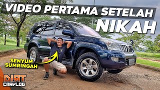 DAPAT IZIN ISTRI UPGRADE LAND CRUISER PRADO 120 PAKAI BF GOODRICH  DIRT CARVLOG 481 [upl. by Keisling]