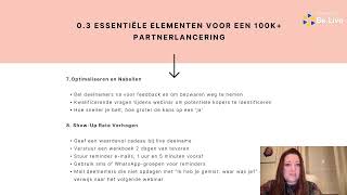 100k partnerlancering Taskforce Sales amp Marketing [upl. by Ettellocin32]