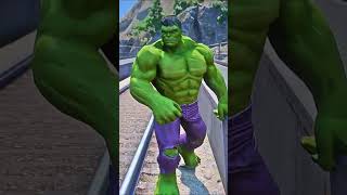 Heavy hulk teaches us true meaning of love by saving his friend  gta5 shorts trending viralreel [upl. by Anagnos925]