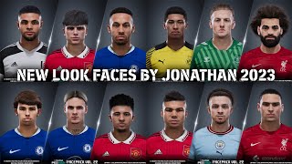 PES 2021  NEW LOOK FACEPACK BY JONATHAN FACEMAKER SIDER amp CPK  VOL 22 [upl. by Alaekim]