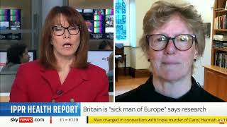 Dame Sally Davies IPPR Commissioner on Sky News with Kay Burley discussing health policy [upl. by Alleoj]