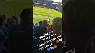 Tannadice Dundee Utd away Union Bears singing Londonderry On The Foyle Ultras Rangers Brave13 🇬🇧 [upl. by Bettye668]